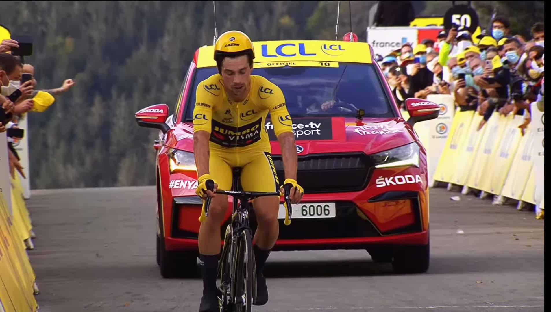 Roglic défait sur le Tour de France