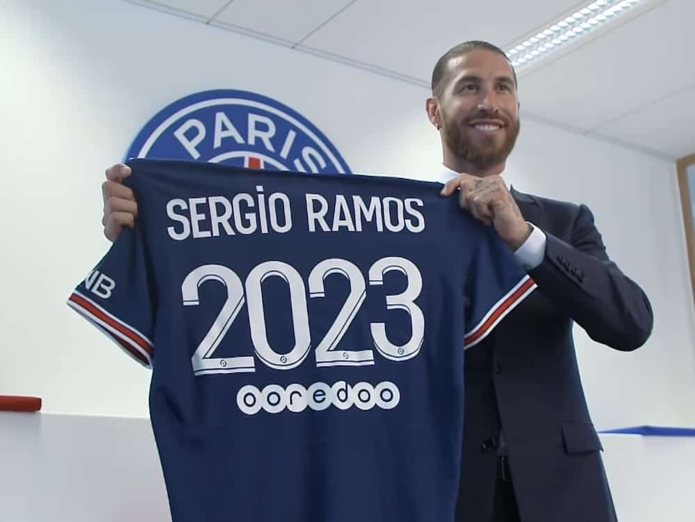 C'était très attendu ! Sergio Ramos, une des recrues phare estivale de Paris est revenu ce matin à l'entraînement collectif avec son club